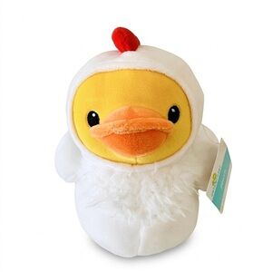 Way To Celebrate Chicken Duck Plush Easter Stuffed Animal Toy 8” NEW